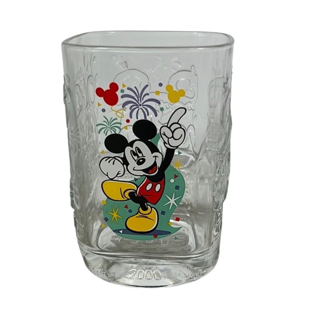 Disney McDonald’s Glass 100 Years of Magic Millennium 2000 vintage